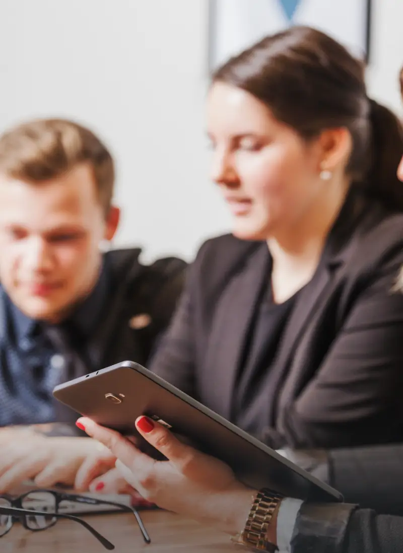 Conveyancing process with solicitor and real estate paperwork